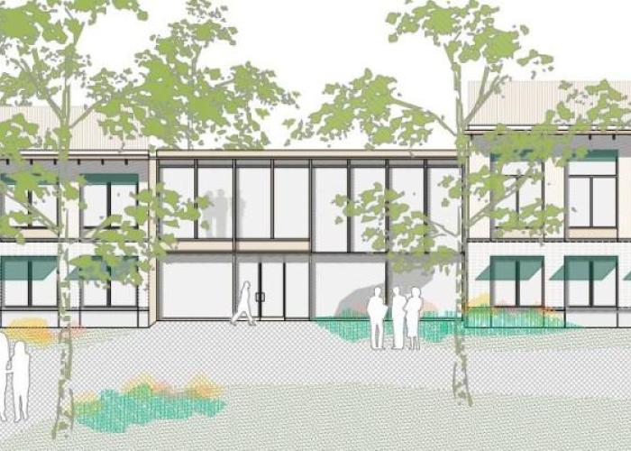 voorgevel gemeentehuis