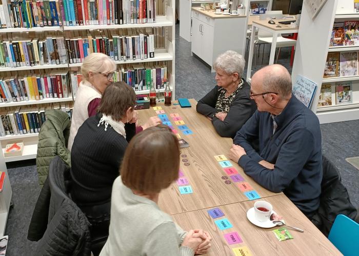 Spelletjesavonden in de bib © Lokaal bestuur Rijkevorsel