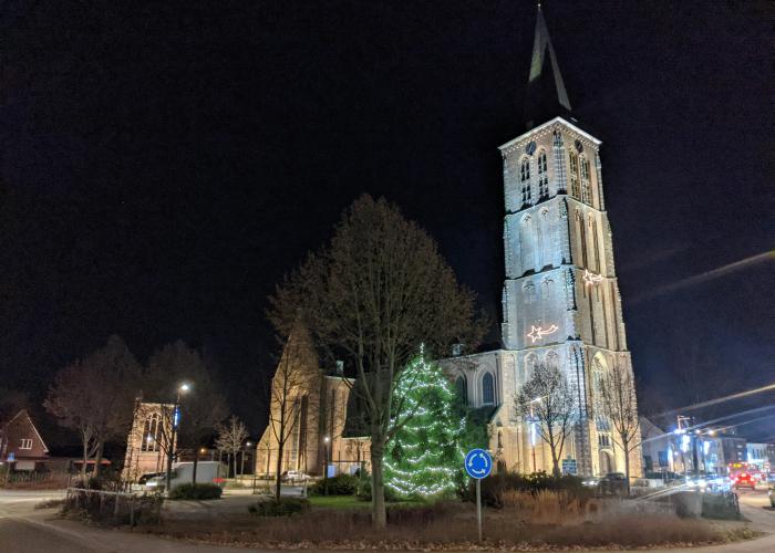 Ontsteking van de Kerstverlichting © Lokaal bestuur Rijkevorsel