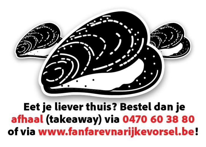 Jumbomosselen bij de fanfare © Koninklijke Fanfare Vermaak na Arbeid