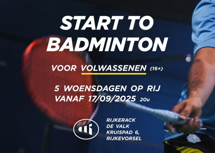 Start to Badminton © Rijkerack - Unsplash