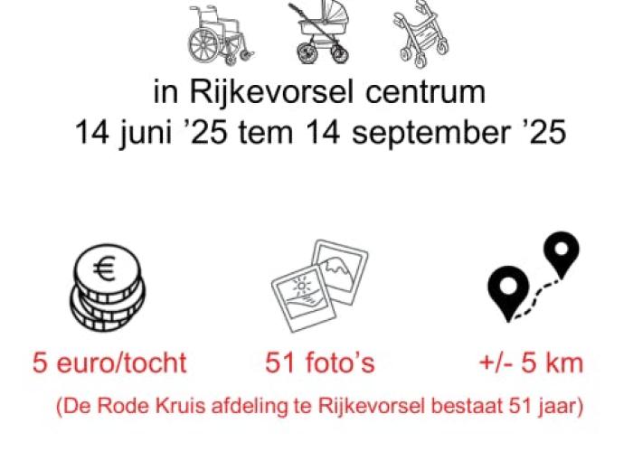 Fotozoektocht 51 jaar Rode Kruis Rijkevorsel © Rode Kruis Rijkevorsel
