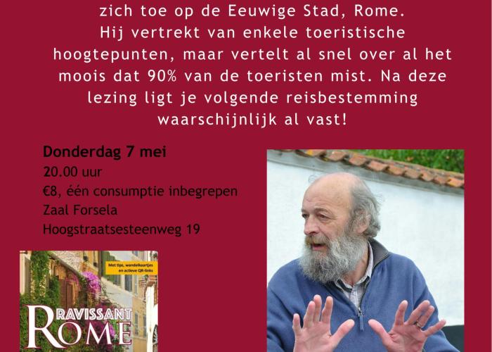 Lezing Ravissant Rome met Marc Vandenbon © Lokaal bestuur Rijkevorsel