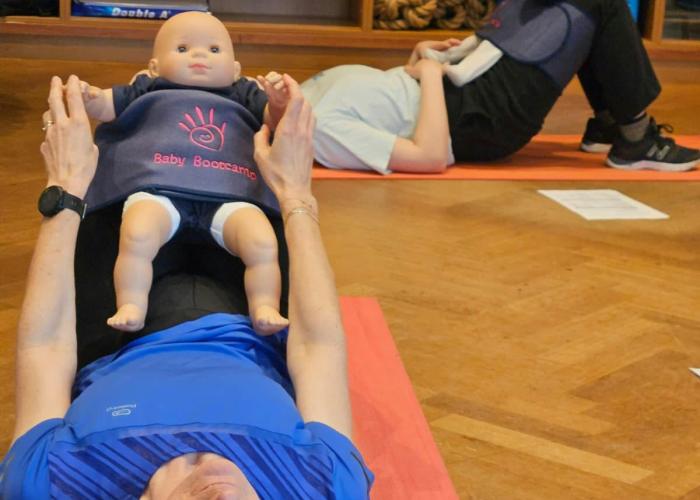 Baby Bootcamp, sporten voor mama én baby (8 weken-1 jaar) © baby-bootcamp.nl