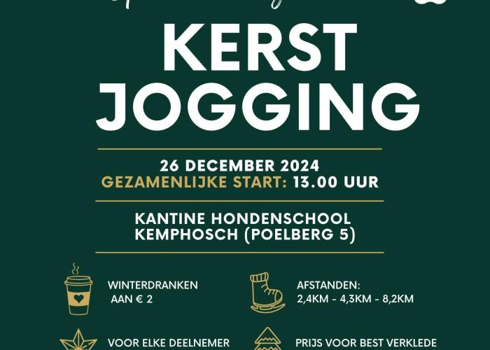 Kerstjogging © Lokaal bestuur Rijkevorsel