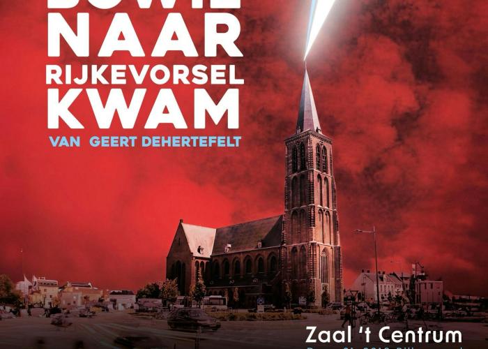 't Veussels Tonjel speelt 'De dag dat David Bowie naar Rijkevorsel kwam' © 't Veussels Tonjel