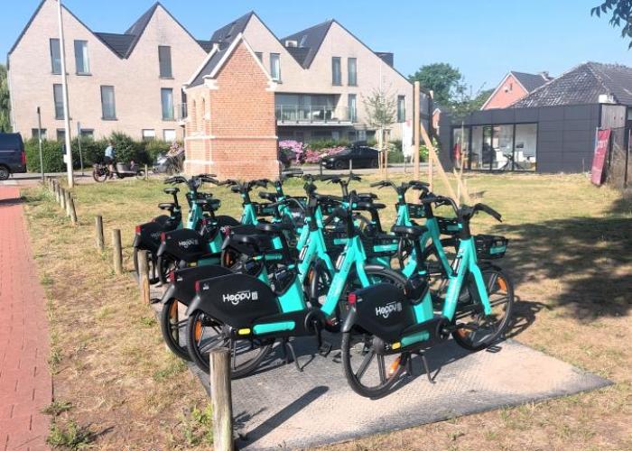 Nieuw in Rijkevorsel: elektrische deelfietsen van Hoppy