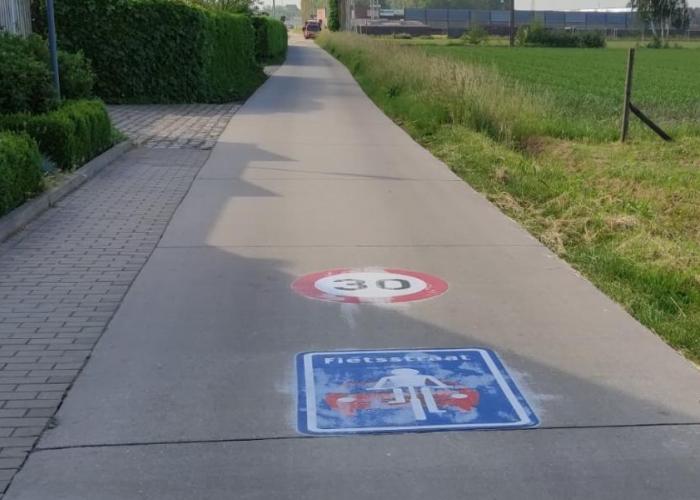 Kruispad wordt een fietsstraat