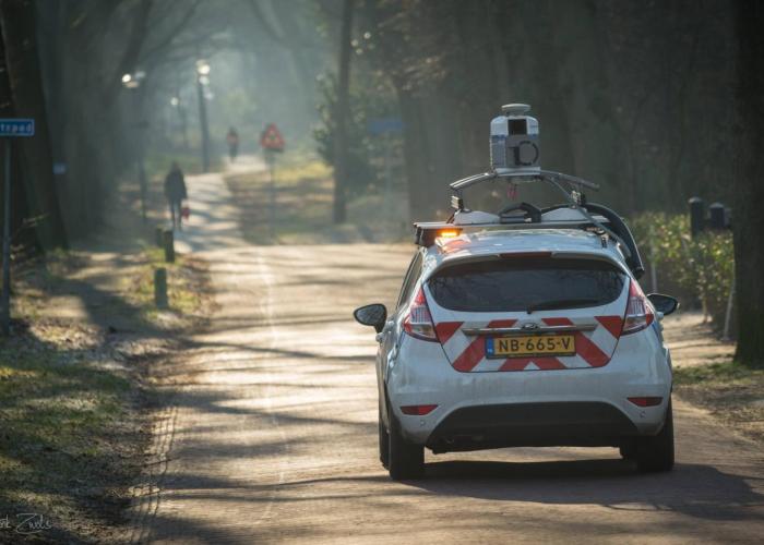 Cyclomedia maakt foto's in Rijkevorsel