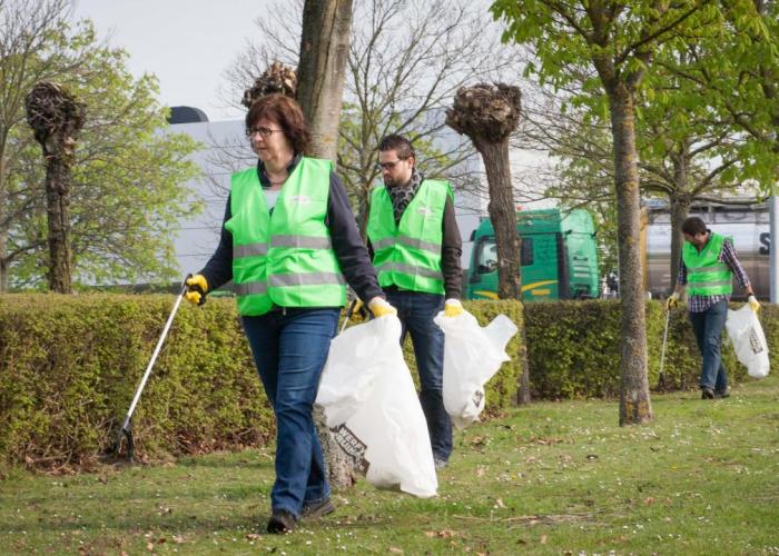 Kempense ondernemers ruimen opnieuw zwerfvuil op