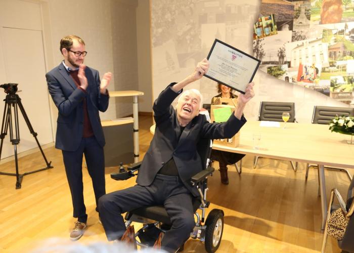 George Kooymans gehuldigd als ereburger van Rijkevorsel