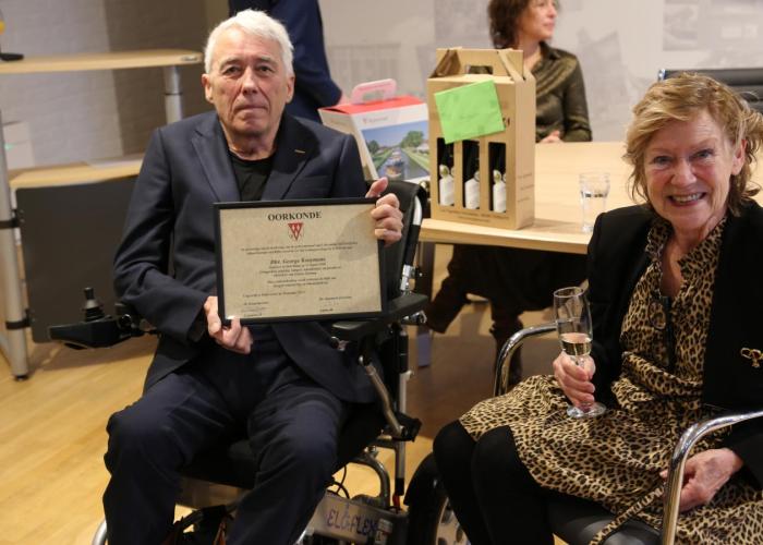 George Kooymans gehuldigd als ereburger van Rijkevorsel
