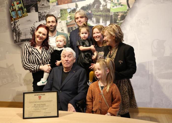 George Kooymans gehuldigd als ereburger van Rijkevorsel