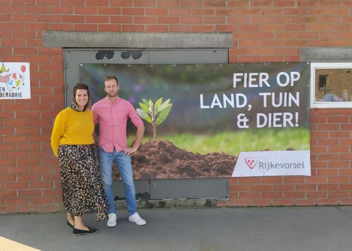 Rijkevorsel zet land- en tuinbouwers in de kijker met opvallende banners