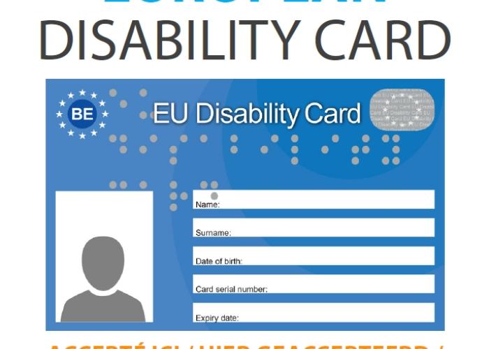 Rijkevorsel erkent de European Disability Card