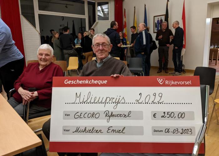 Emiel Michielsen wint de Milieuprijs 2022