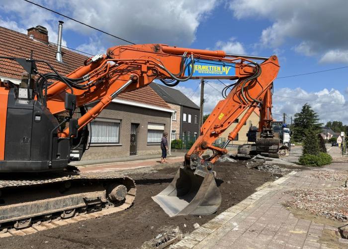Wegenwerken Vlimmersebaan