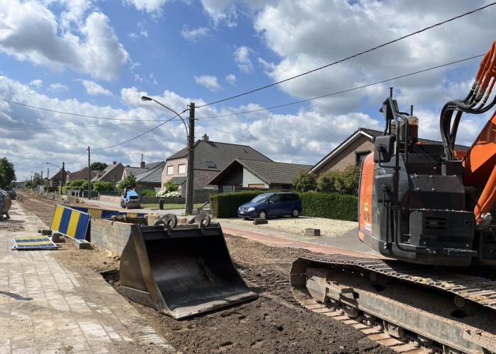 Wegenwerken Vlimmersebaan