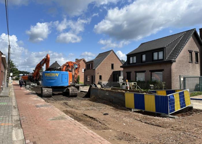Wegenwerken Vlimmersebaan