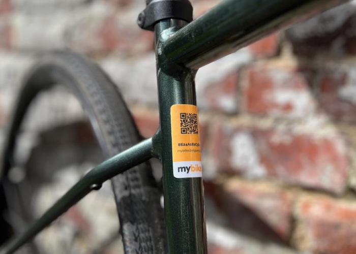 Bescherm je fiets met de mybike-sticker