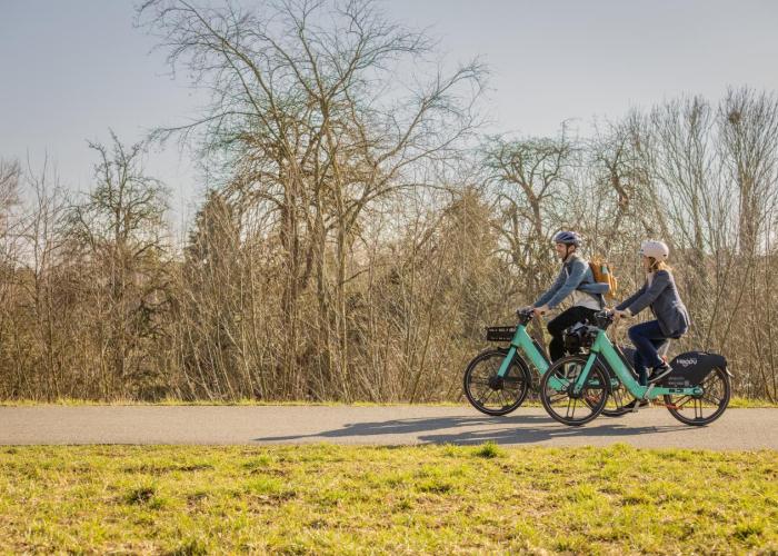 Elektrische deelfietsen van Hoppy