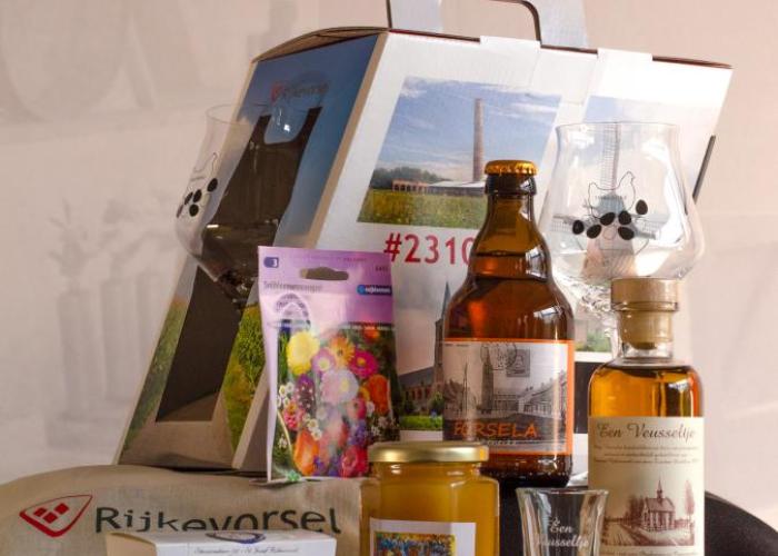 Van één naar drie verschillende geschenkboxen Veusselse Verwennerij