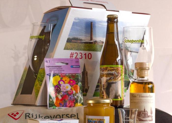 Van één naar drie verschillende geschenkboxen Veusselse Verwennerij