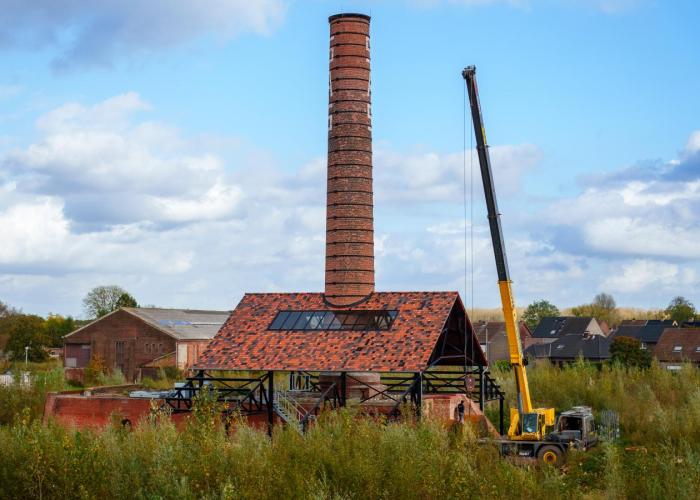 Eerstesteenlegging woonproject site Sas