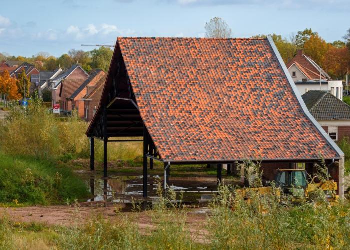 Eerstesteenlegging woonproject site Sas