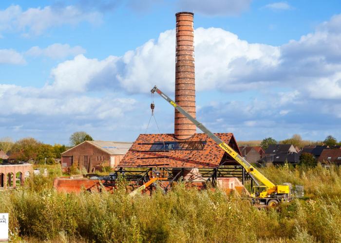 Eerstesteenlegging woonproject site Sas