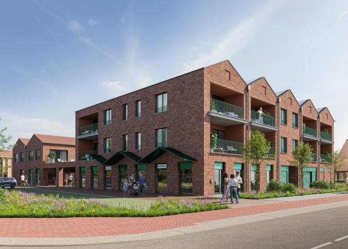 Site Sas: restauratie erfgoedelementen en start verkoop woonproject