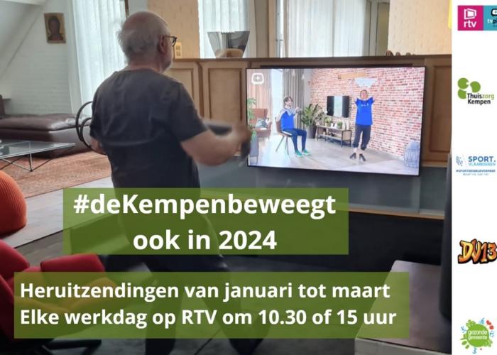 Beweeg elke dag met #deKempenbeweegt op RTV