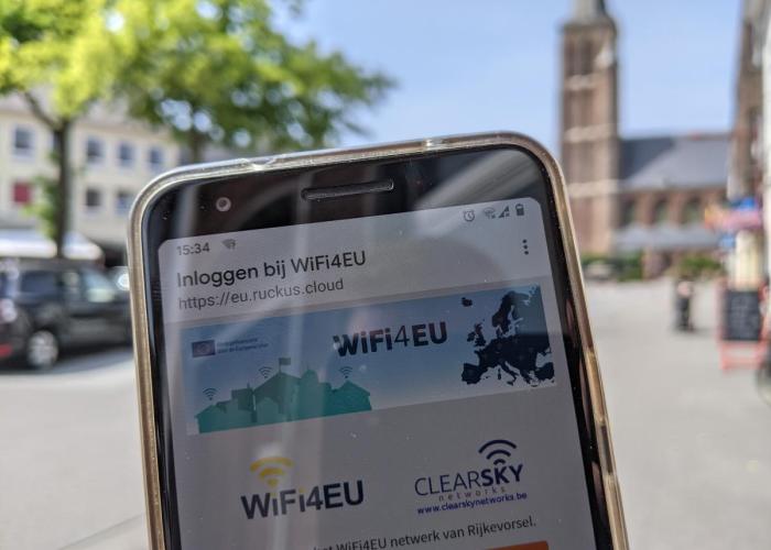 Gratis internet op openbare plaatsen in Rijkevorsel