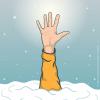 Help mensen in nood en word een sneeuwheld!